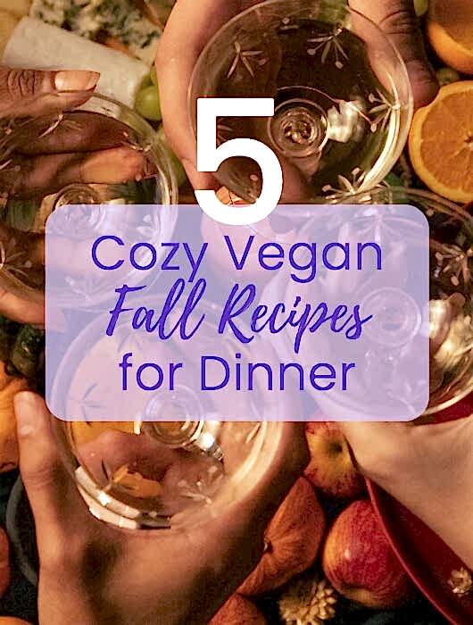 cozy vegan fall recipes