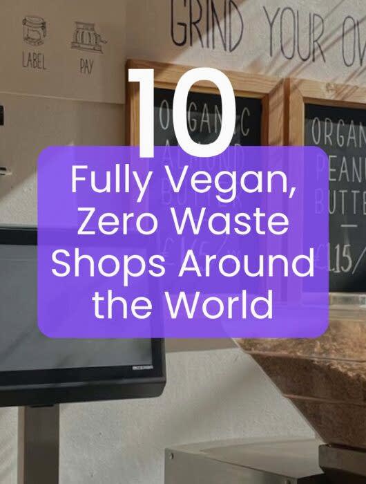 vegan zero waste shops